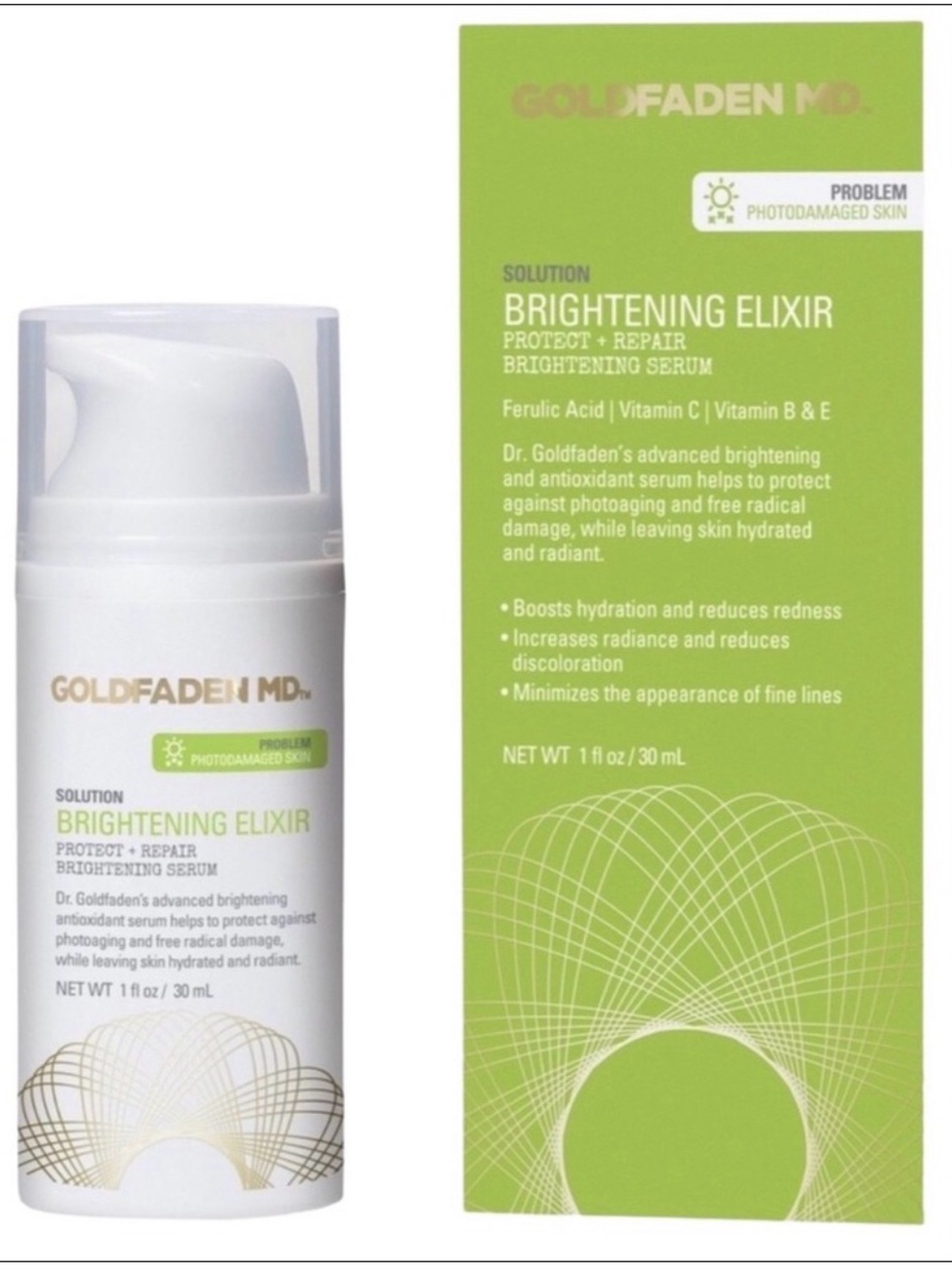 GOLDFADEN MD Brightening Elixir - NWT